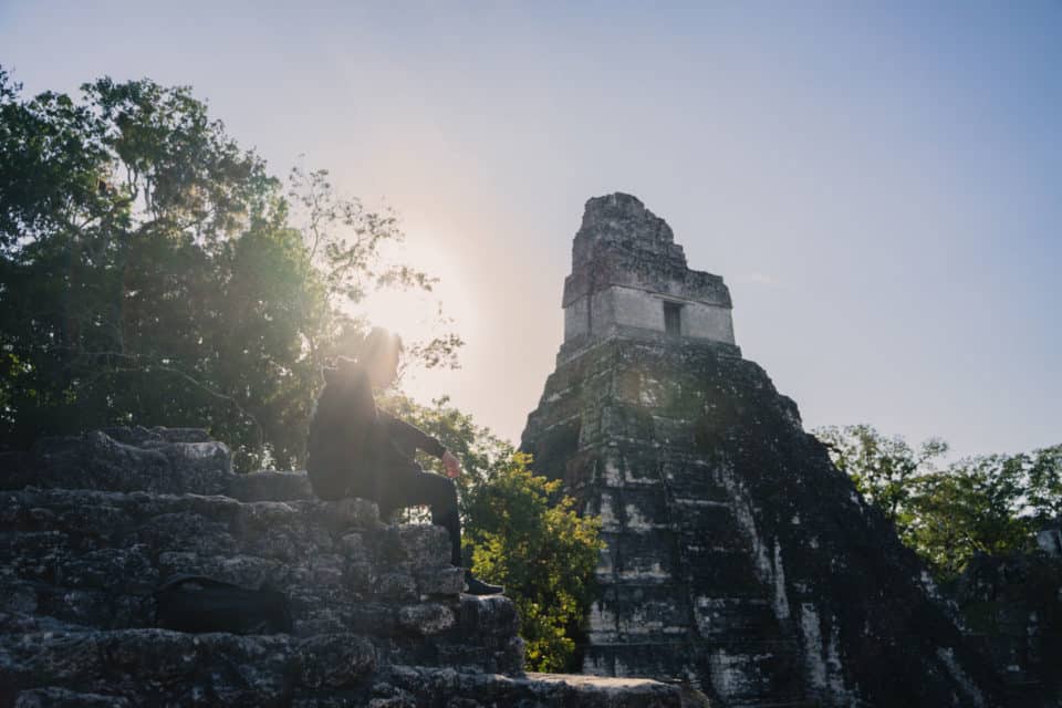 Tikal mayan ruins