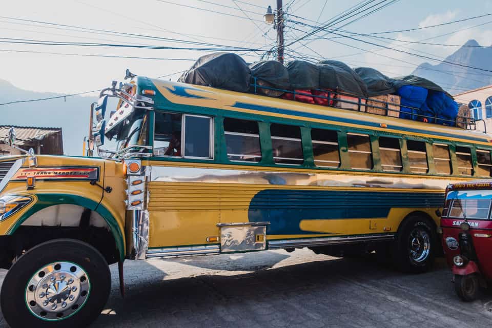 Chicken-Bus-Guatemala