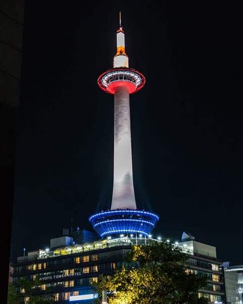 Kyoto-Tower-At Night