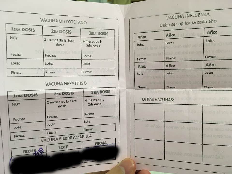 Vaccination-Card-Yellow-Fever-2