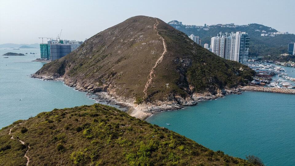 Ap Lei Chau Drone Shot