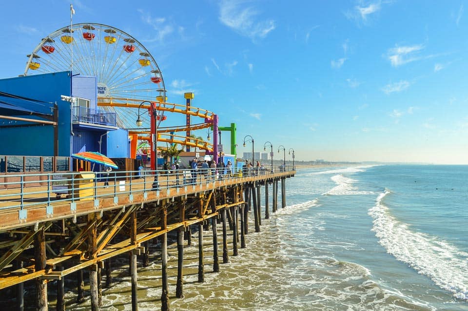 Los Angeles California Warm Winter Vacations USA