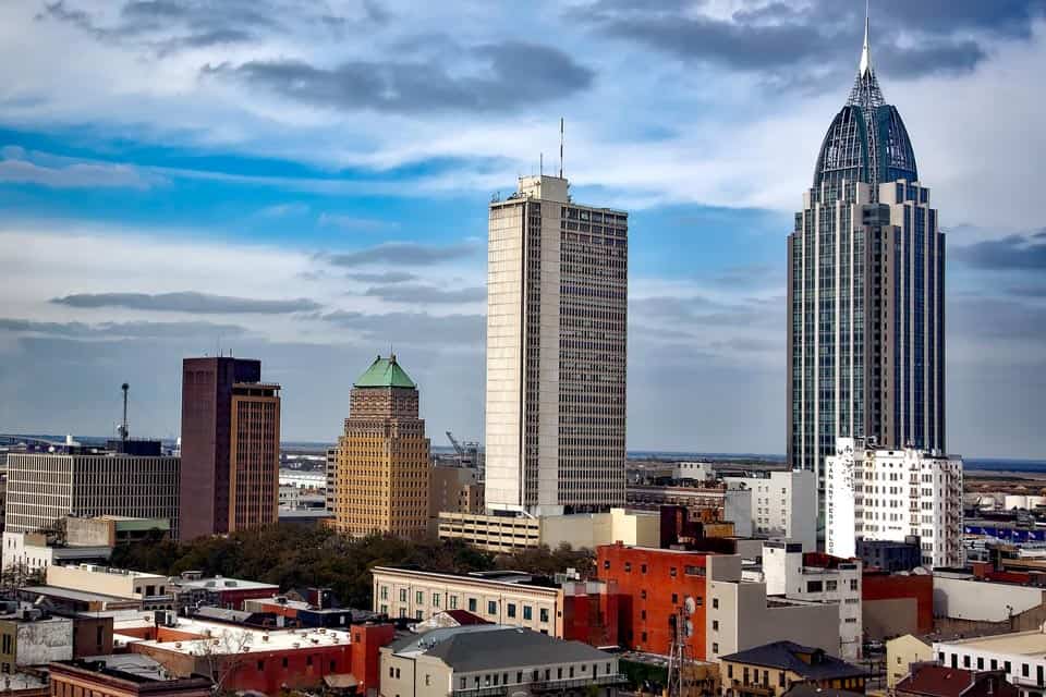 Mobile Alabama Warm Places To Visit In US In December