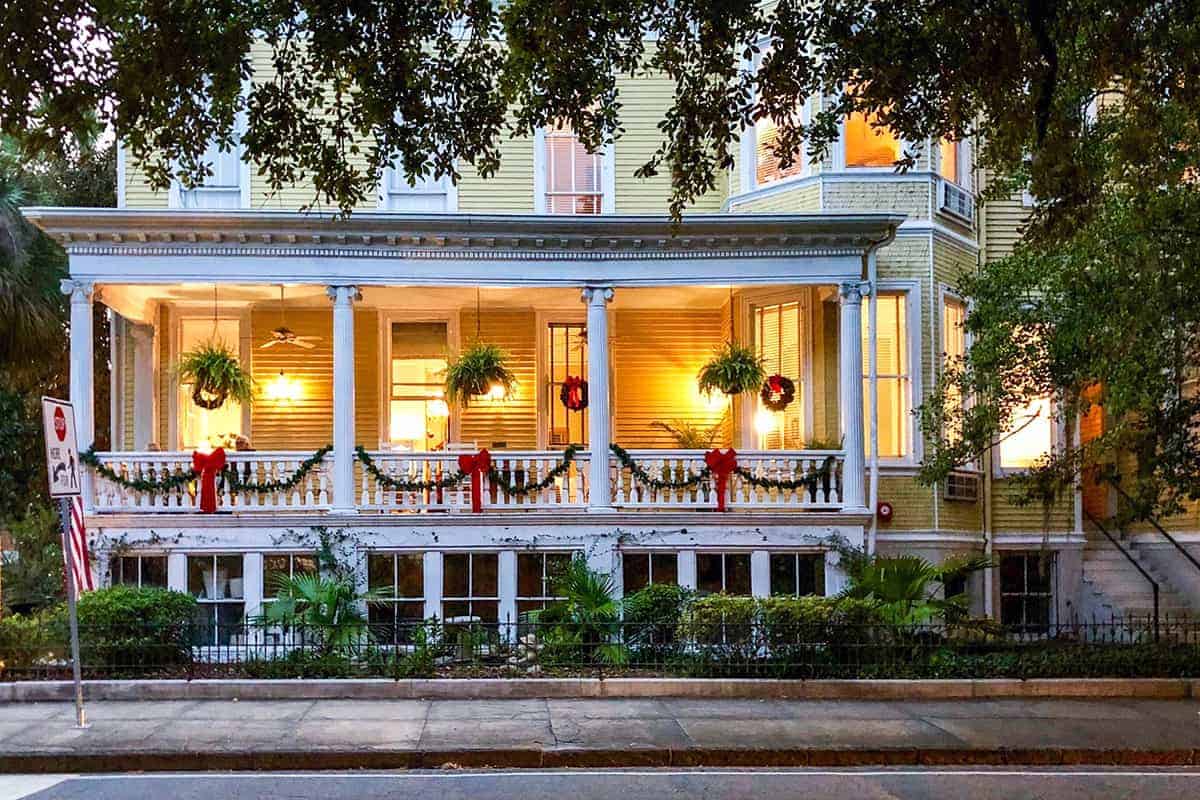 Savannah Georgia Warm Christmas Destinations USA