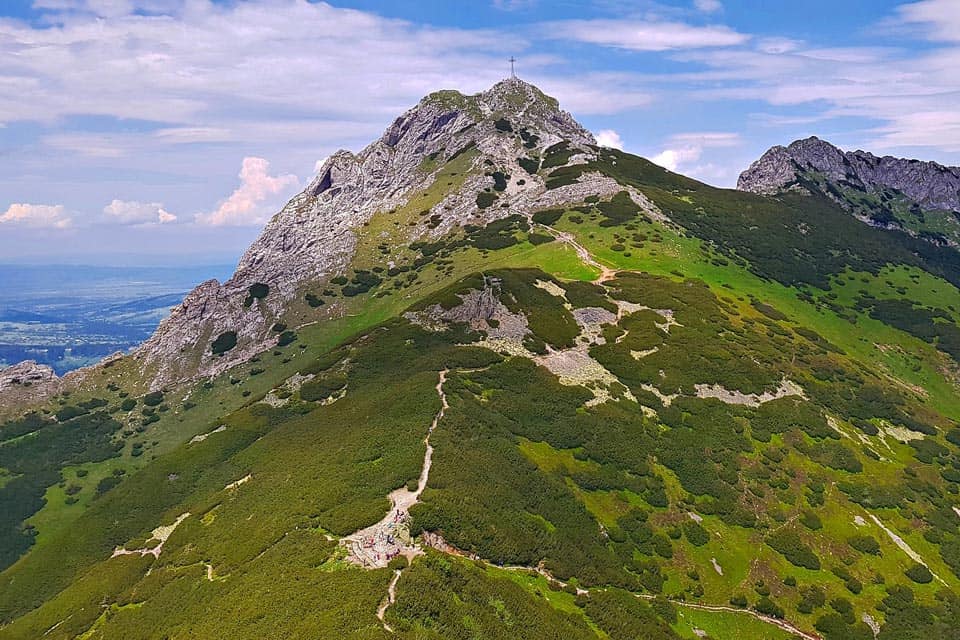 Giewont Mountain Zakopane in Summer