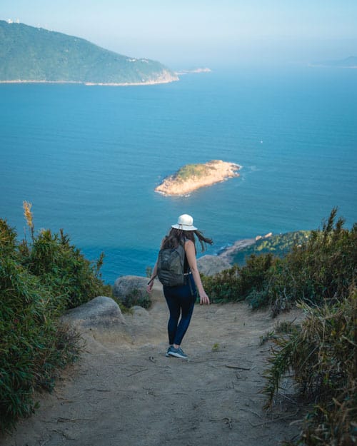 Hiking Rhino Rock Hong Kong