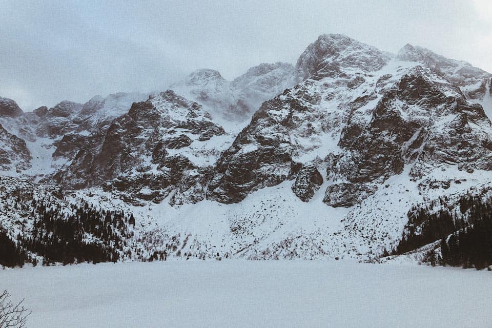 Morskie Oko In Winter