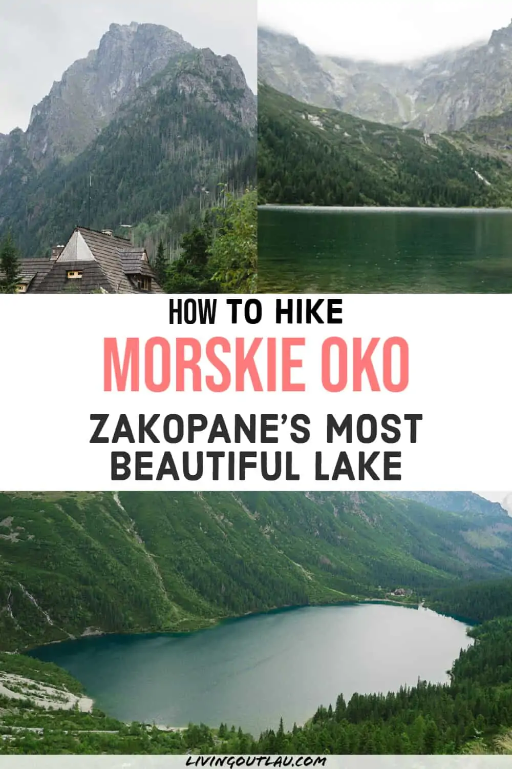 Morskie Oko Lake Hike Zakopane Poland Pinterest