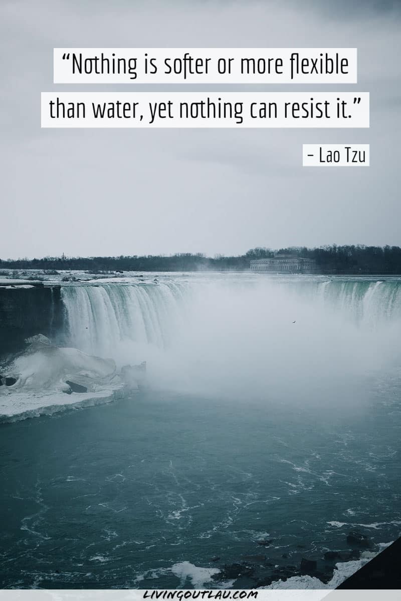 Peaceful Waterfall Quotes