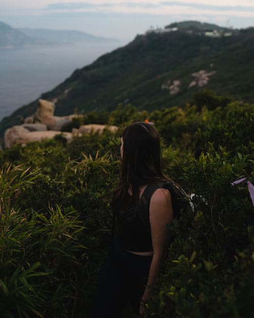 Rhino Rock Stanley Hong Kong Sunset