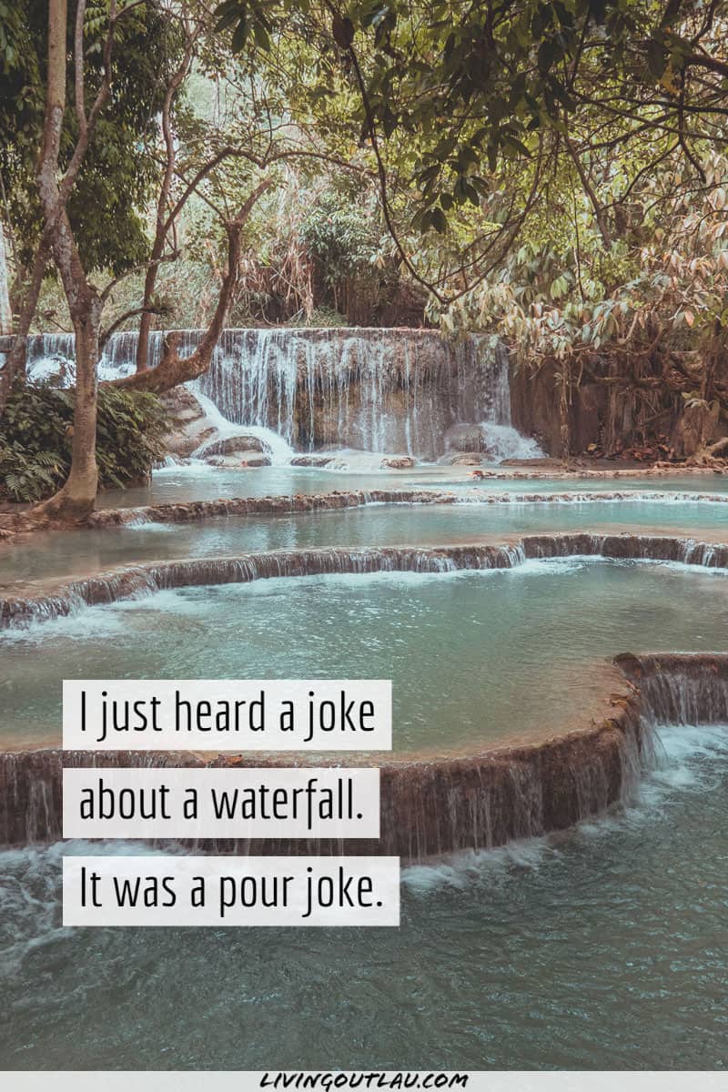 Waterfall Quotes Funny