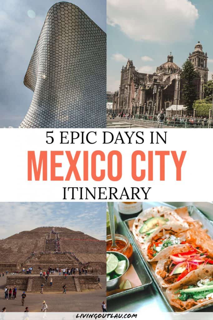 mexico city travel itinerary