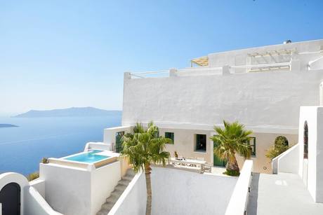 Airbnb villas santorini