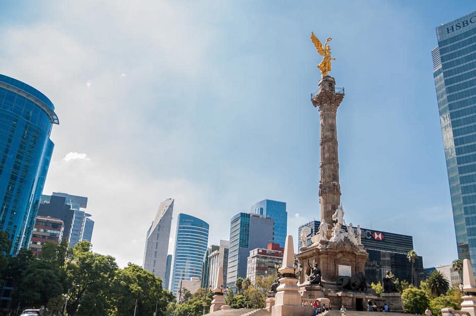 Angel Of Independence Mexico City Trip