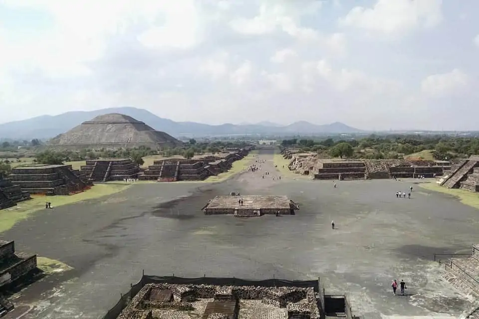 Teotihuacan Avenue Of The Dead DF Mexico