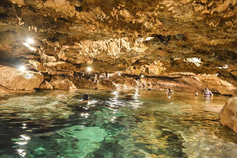 Cave Cenote Yucatan Peninsula
