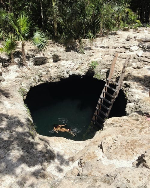 Cenote Calavera semi open cenote Tulum