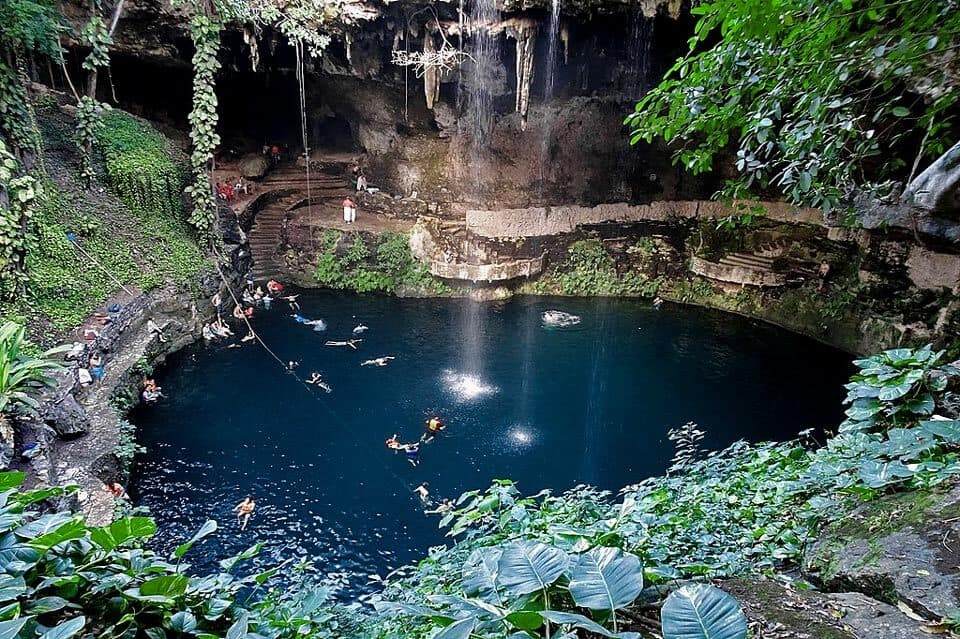 Cenote Zaci Tulum Valladolid Yucatan Mexico