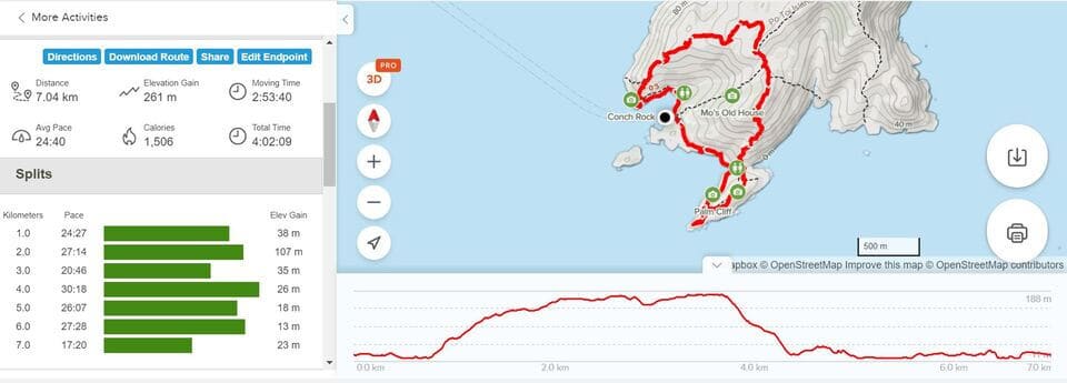 Po Toi Hike Map