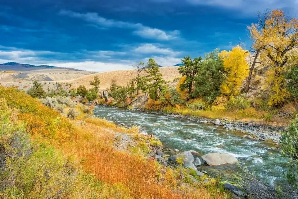 podzim v Yellowstone