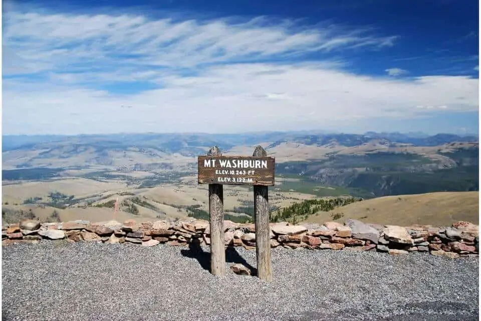 Muntele Washburn Yellowstone