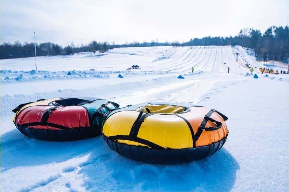 Snow Tubing Mount Norquay Banff