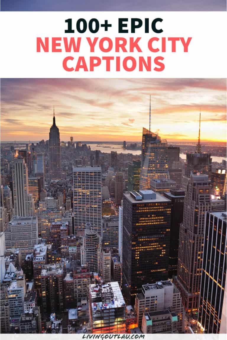 100+ EPIC New York Captions For Instagram & Social Media! - LivingOutLau