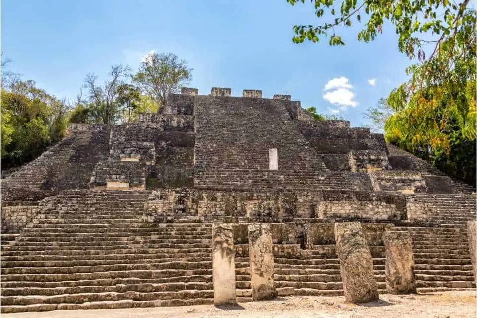 Calakmul Mayan Ruins Yucatan
