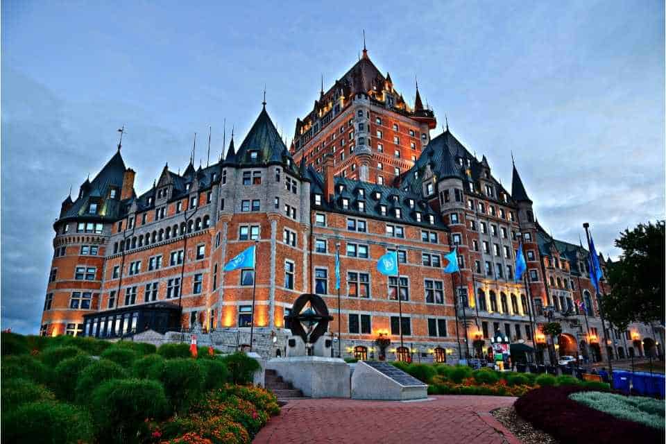 Chateau Frontenac Canada Historic Landmark