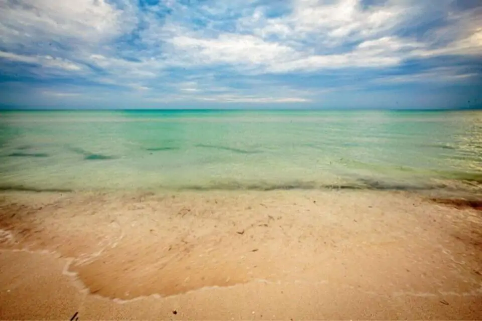 El-cuyo Beach in Yucatan