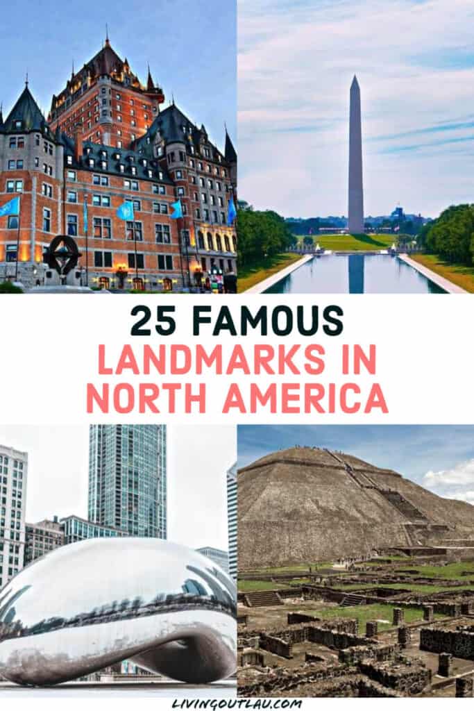 Famous North America Landmarks Pinterest