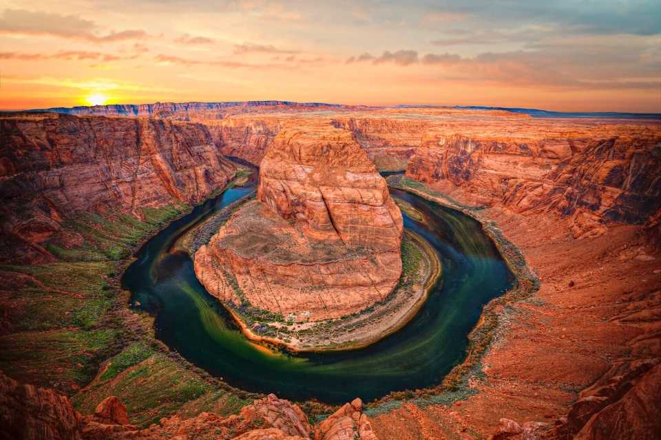 Horseshoe Bend Utah Landmark