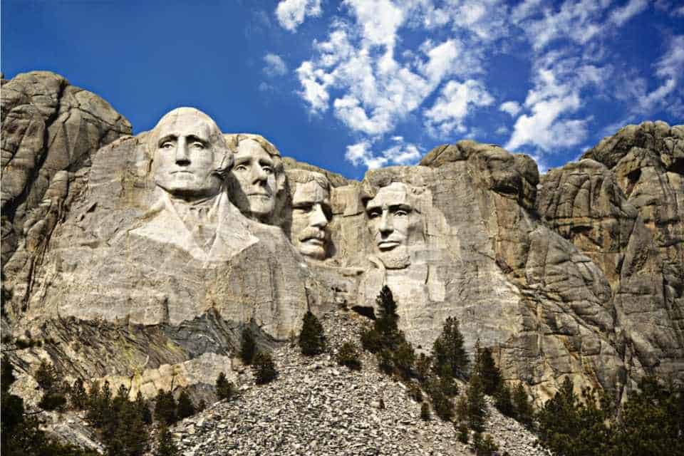 Mount Rushmore Natural Landmark In North America