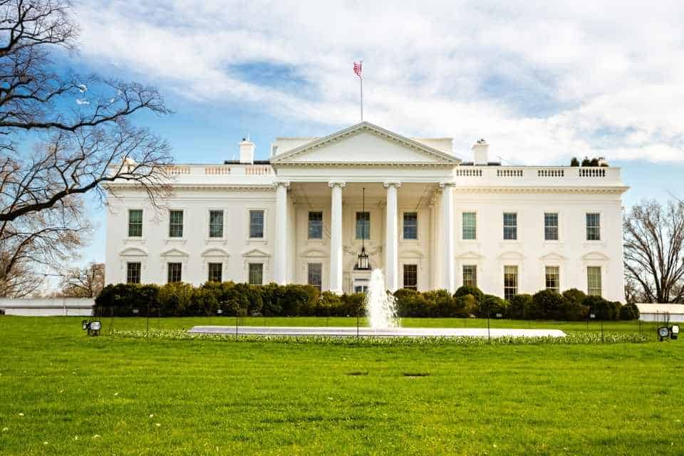 The White House Famous Landmark in USA