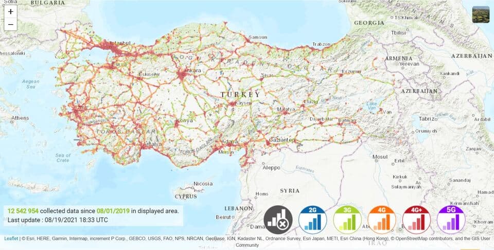 Turk Telekom Sim Card Coverage