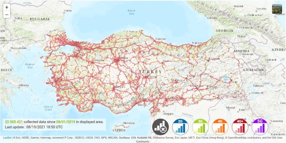 Turkcell Sim Card Coverage