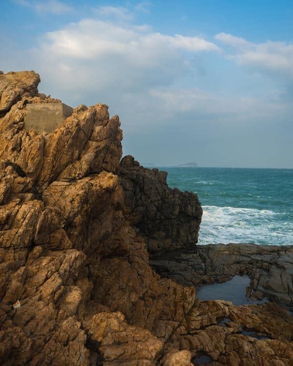 Cape D Aguilar Rock Formation