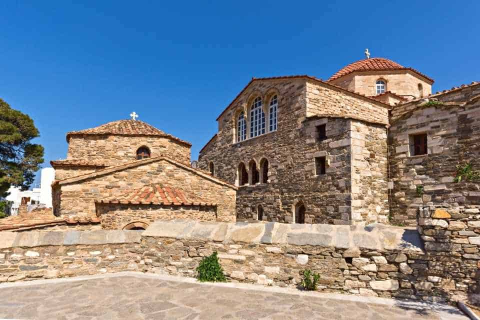 Church Panagia Ekatontapiliani Greece Paros