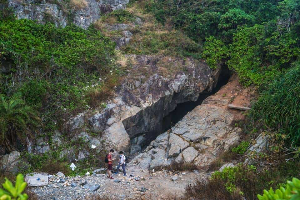 Entrance Of Thunder Cave Cape D Aguilar