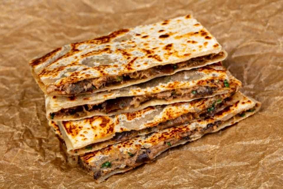 Gozleme Turkish Snack