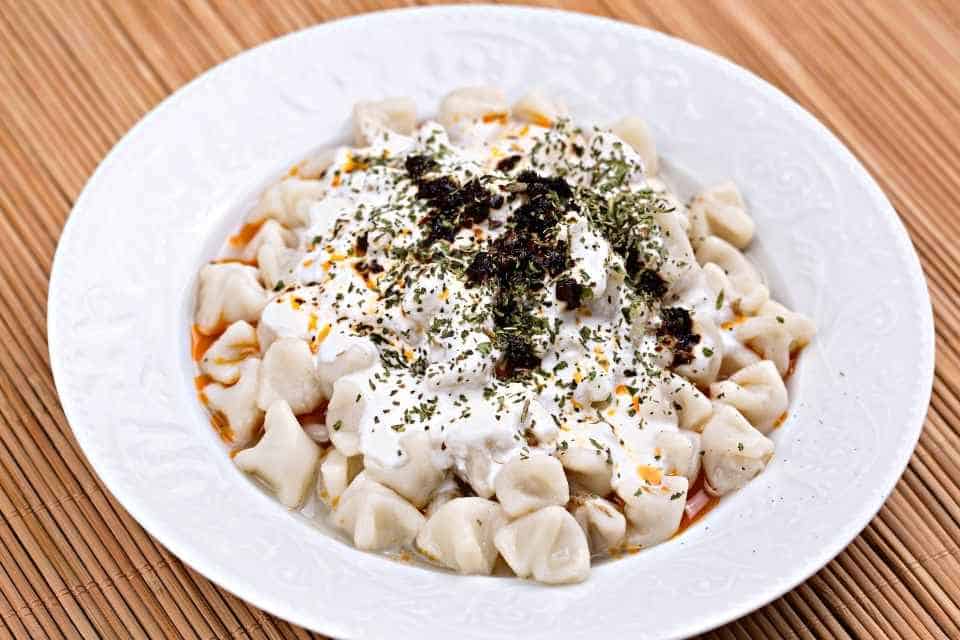 Manti Traditional Turkish Food