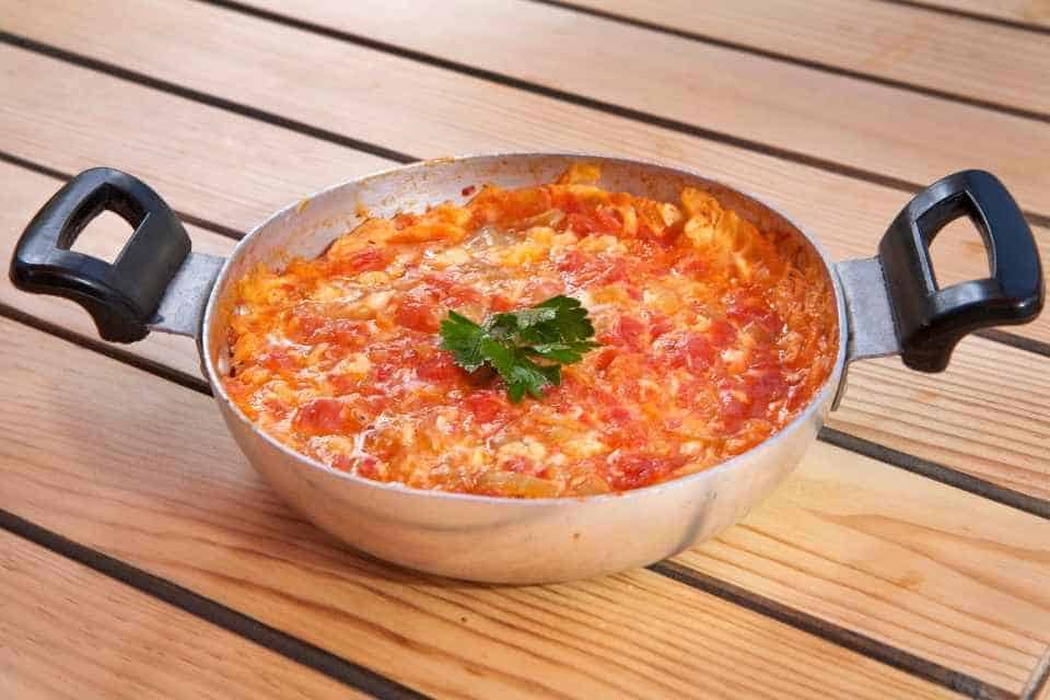 Menemen Vegetarian Turkish Food Istanbul