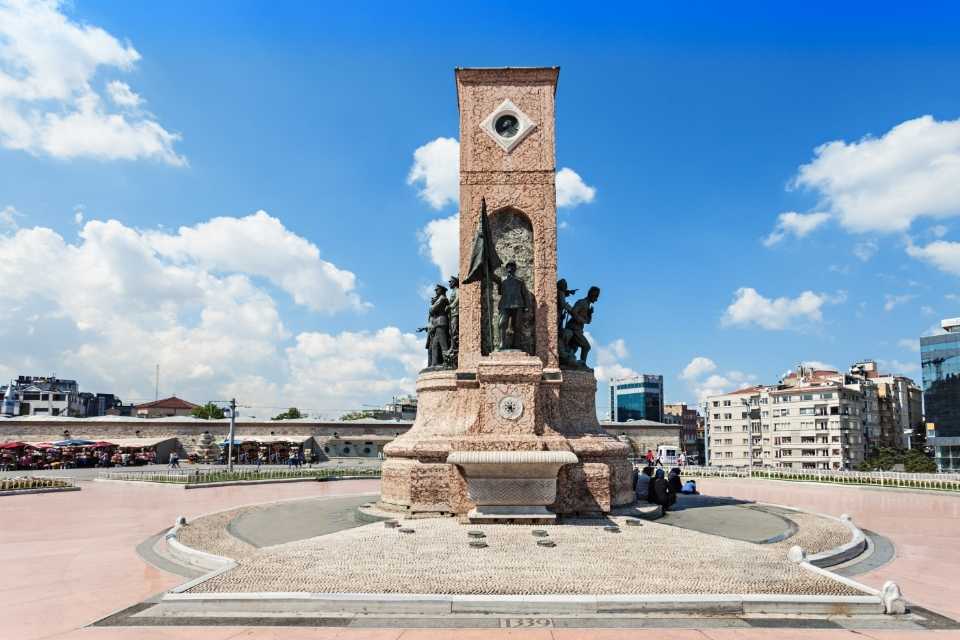 Taksim Square Landmark in Istanbul