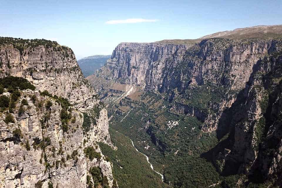 Vikos Gorge in Greece