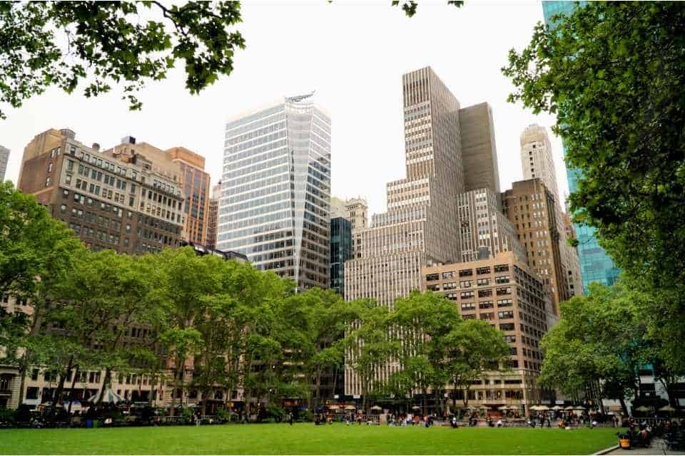 Bryant Park Midtown Manhattan