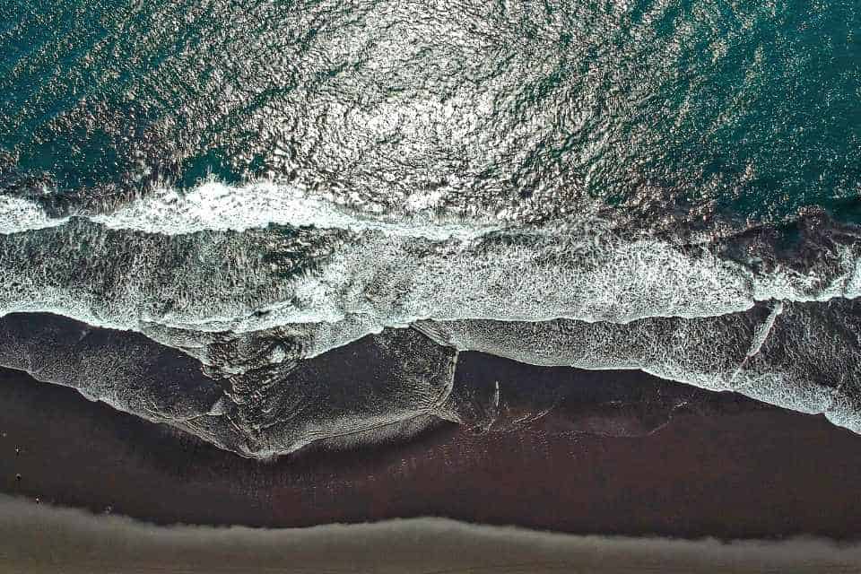 Black Sand Beach Guatemala El Paredon