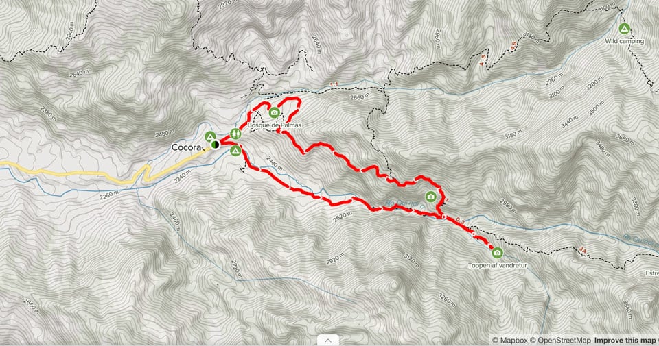 Cocora-Valley-Hiking-Trail-Map