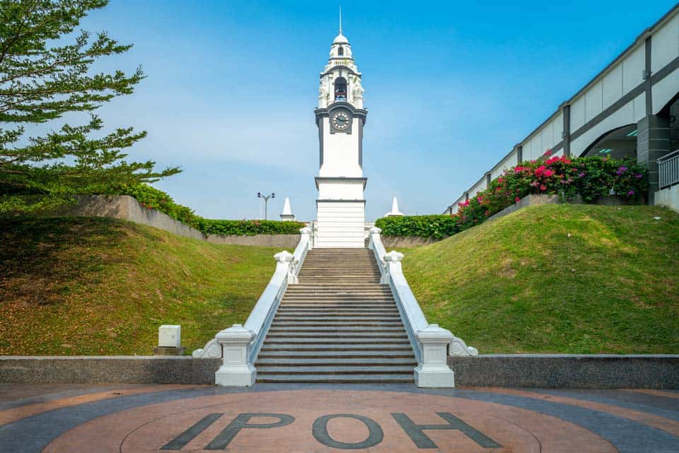 Birch Memorial Clock Tower in Ipoh, Malaysia