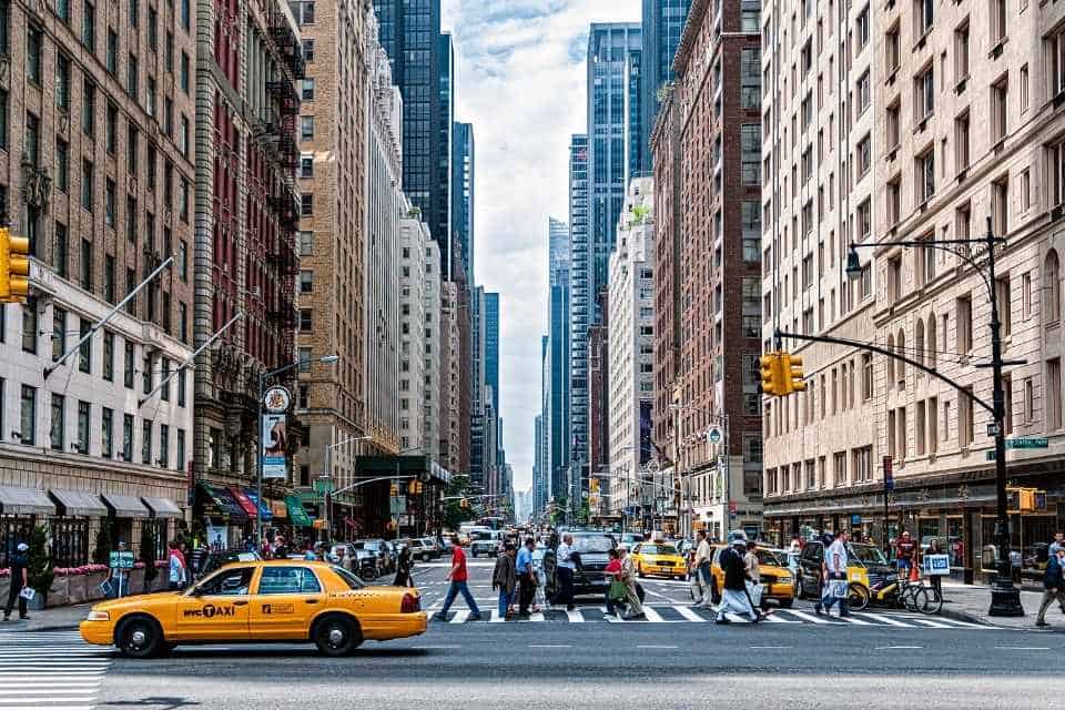 NYC Busy Street
