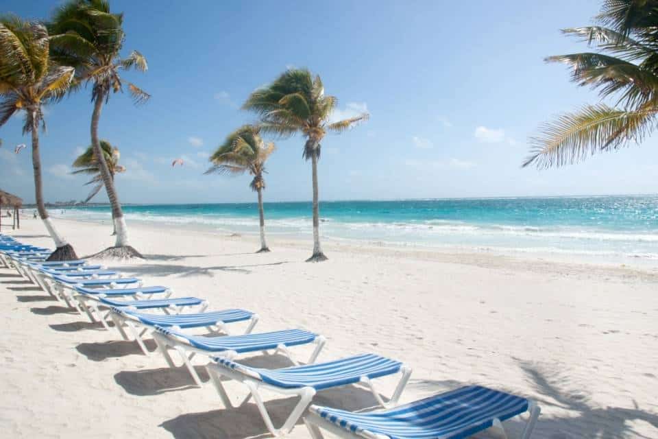 Rain in Tulum in January